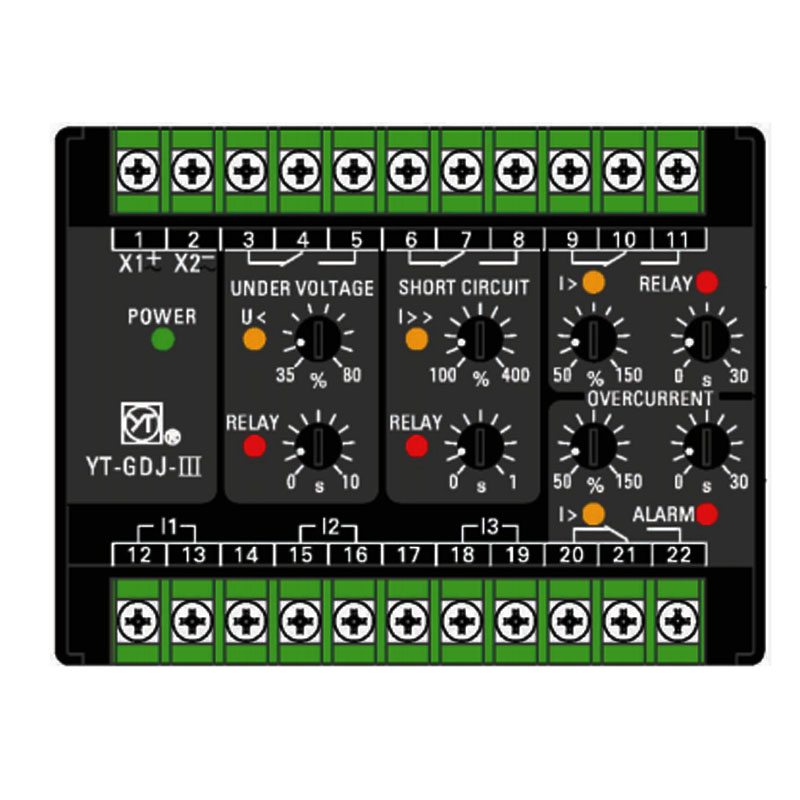 YT-GDJ-Ⅲ多功能保護(hù)裝置(多功能繼電器)